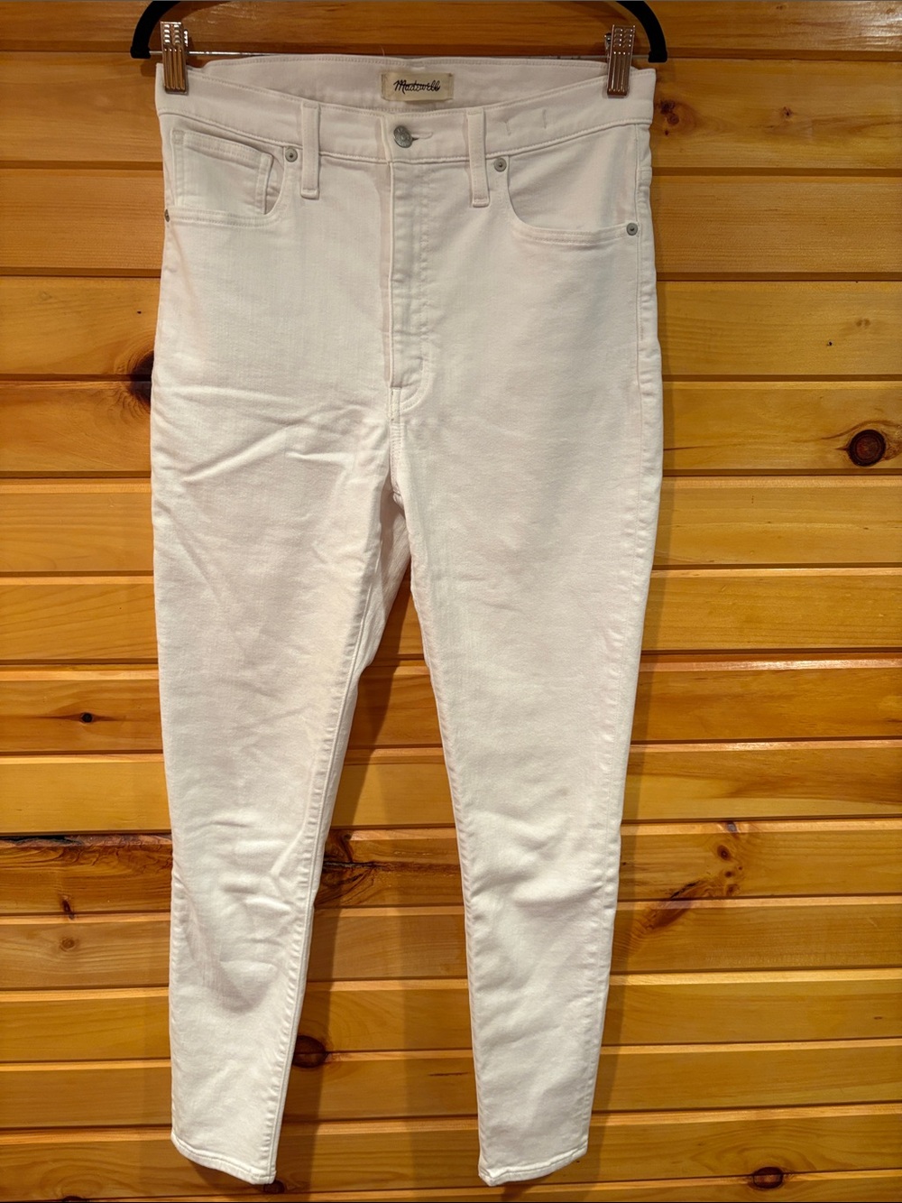 Madewell Women’s White Skinny Jeans